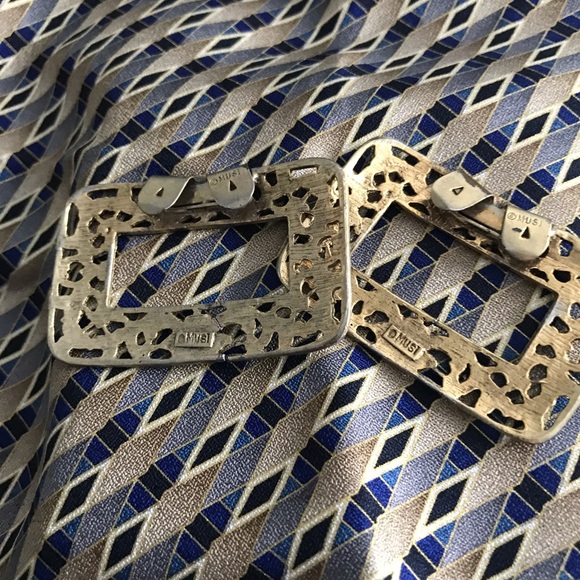 ____SOLD____VINTAGE SHOE BUCKLES - Picture 5 of 6